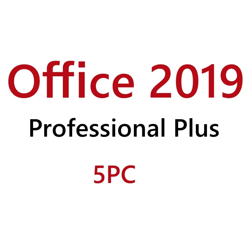Genuine  Pro Plus  2019  5PC   Retail key  0ffice 2019  Pro Plus License Key 5 PC Digital key Send Ali chat