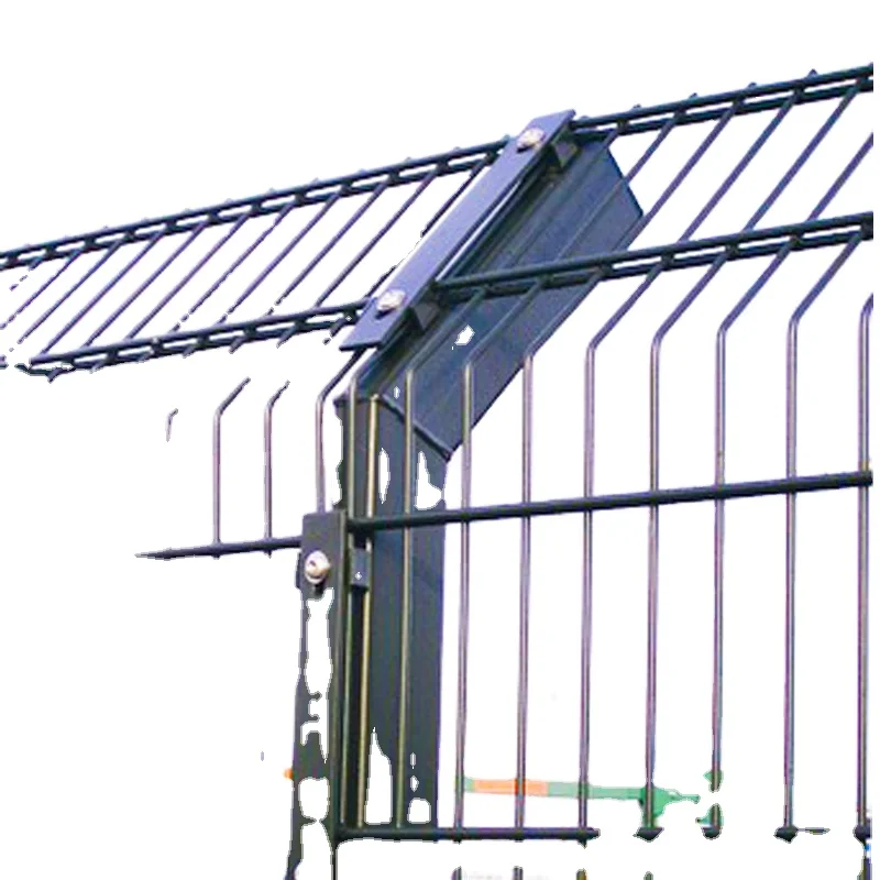 Декоративная сварная сетка высокой безопасности металлический забор с зеленым виниловым покрытием двойной проволочный 868 2D для сада