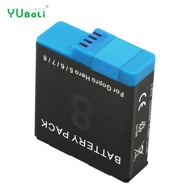 AHDBT-801 ahdbt801 Экшн-камера аккумулятор литий-ионная аккумуляторная батарея для GoPro Hero8 Hero7 Hero6 героя экшн-Камеры Hero 8/