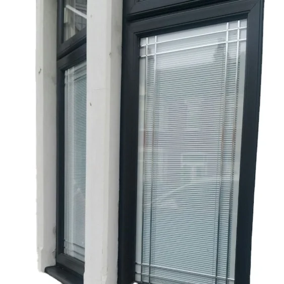 door and aluminum magnetic integrated blinds window