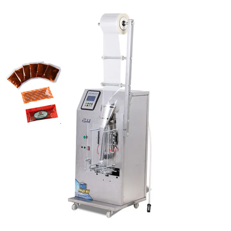 Cosmetic Sachet Filling automatic liquid packing cushion pillow vacuum packaging machine