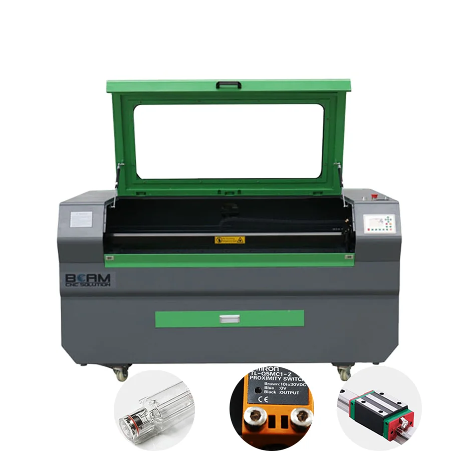 Laser  cutting machine 4 wide by 8 ft long 40w/50w/60w CO2 Plate Fiber Laser /  fiber laser pipe Cutting Machine Price