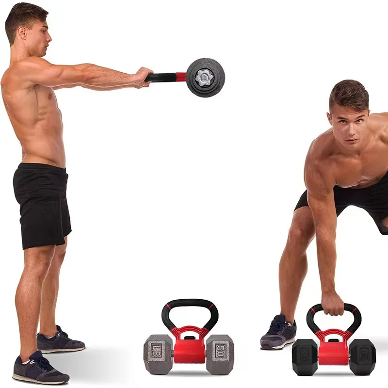 Converts  Dumbbells Into Kettlebells  Dumbbell Grip Handle