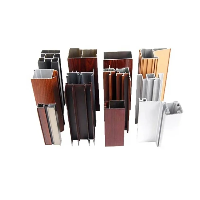 
aluminium alloy 6000 series profiles for doors/windows/curtainwall frame 