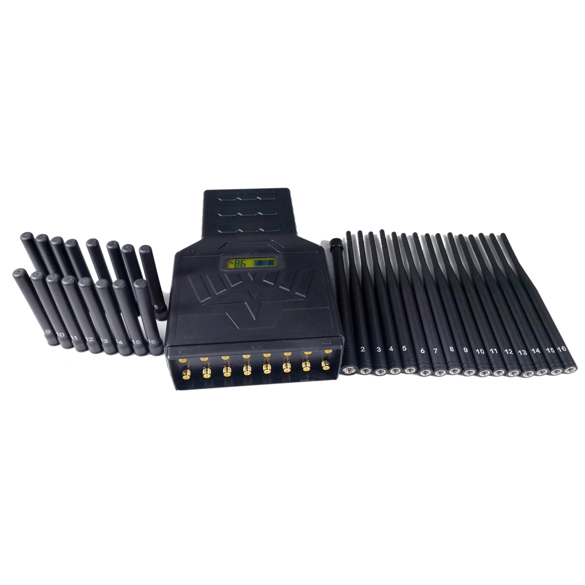 16 Antennas Signal Detector For 4G/3G/2G WiFi2.4G/5G GPSL1-L5  LOJACK RC433 315 868