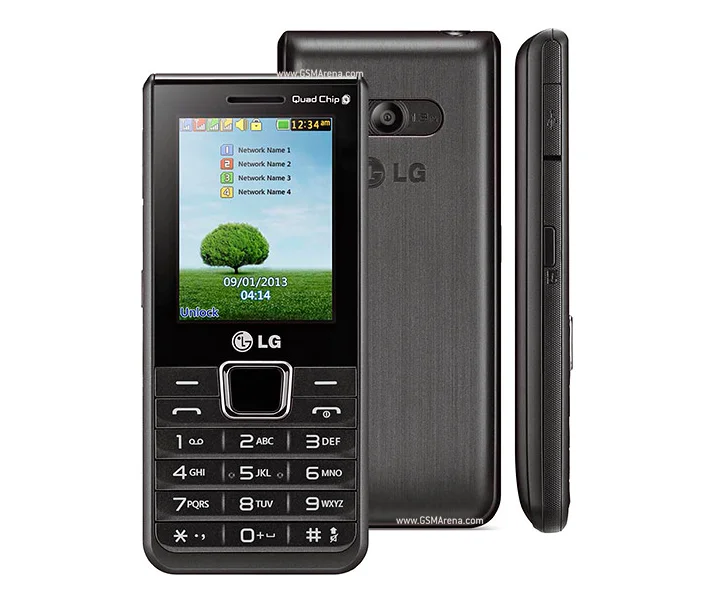 GSM feature phone for LG A395 QUAD SIM cards second hand cellphone wholesale price high quality mobile phones fast delivery