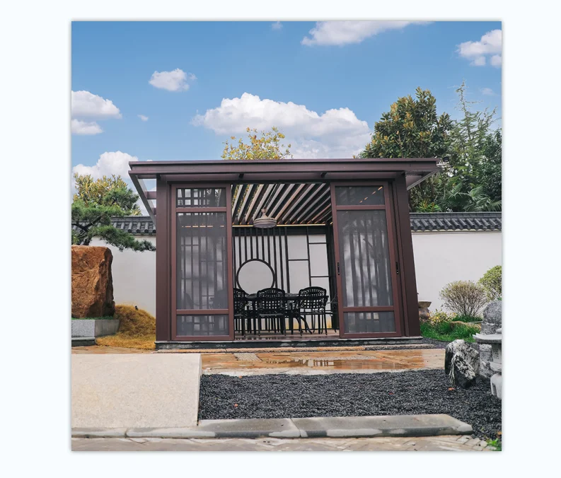 outdoor roof customizable aluminum canopy pergola  New listed factory direct sales