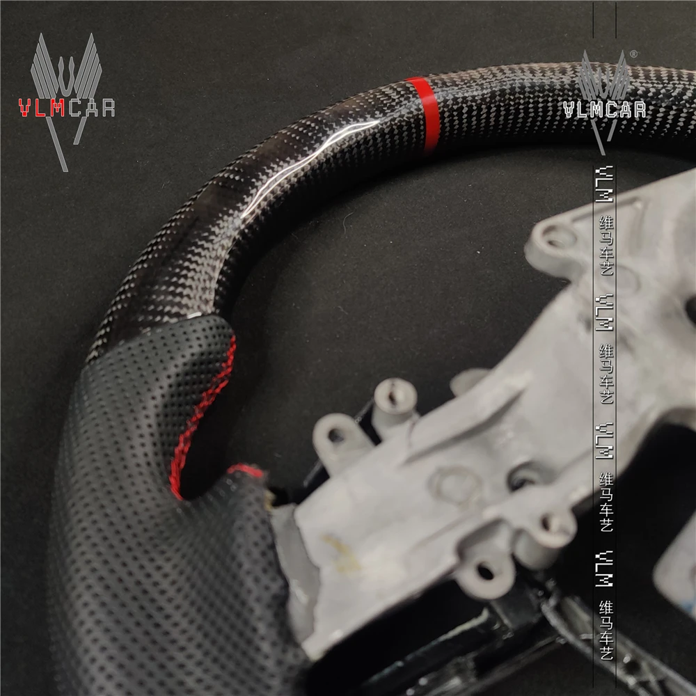 Carbon fiber steering wheel for Mazda 3/All Mazda models can be customized