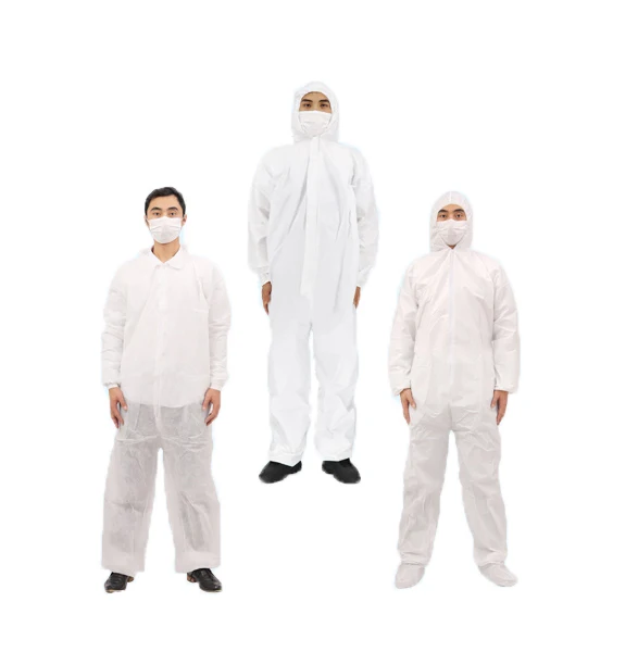 coverall chemical Non Woven Gown Disposable coverall pp isolation coverall OEM