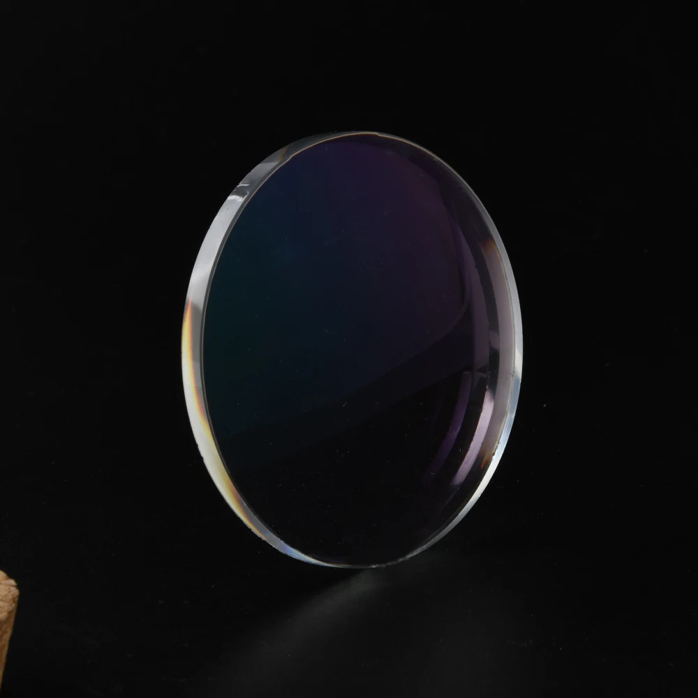 Colored Eyewear Lenses Photo Brown pink Blue Purple Grey Coated Photochromic 1.56 Optical Lens Prices