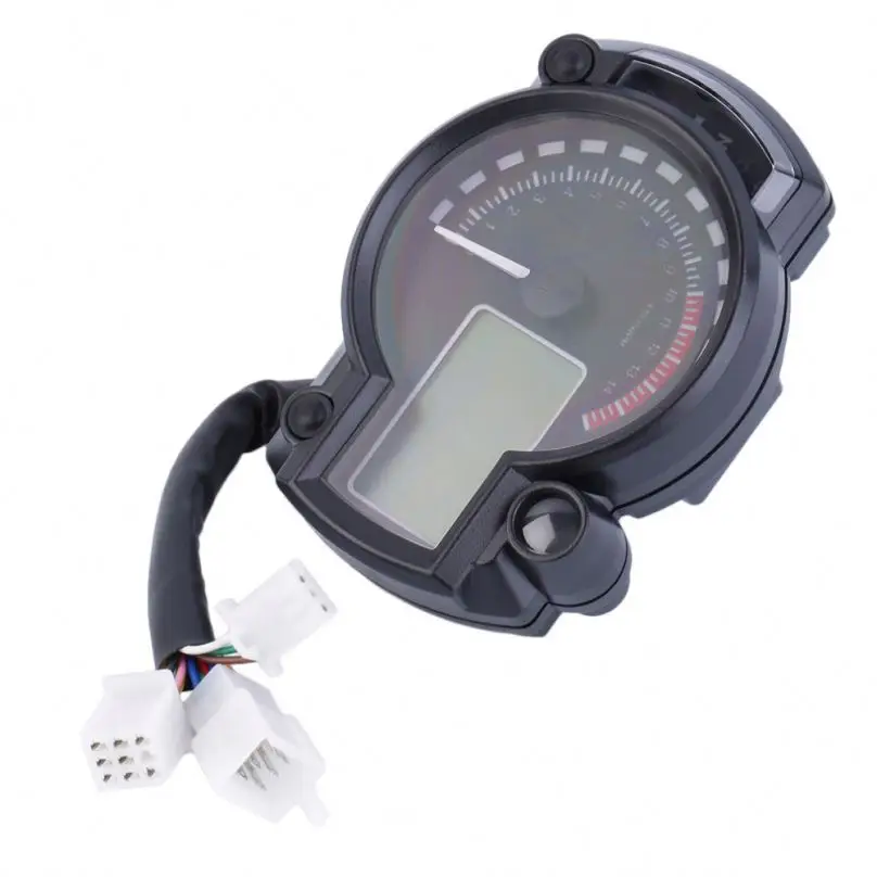 
15000rpm modern RX2N similar LCD digital Motorcycle odometer speedometer adjustable MAX 299KM/H 