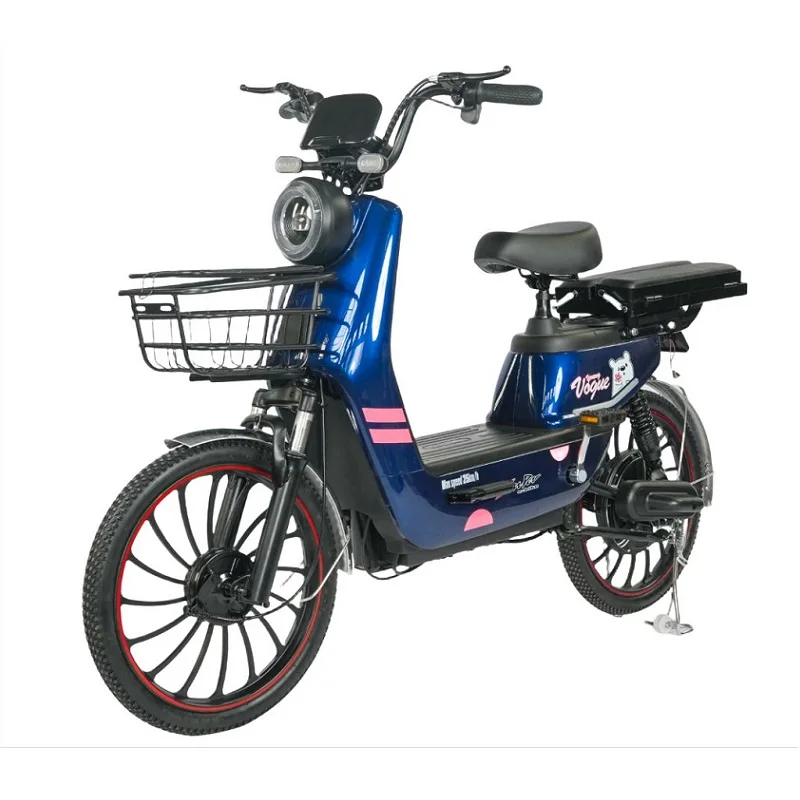 Model 20 Inch Colorful Horse 48V 500W Motorcycle Electric Bicycle 2 Wheel Open Ebike