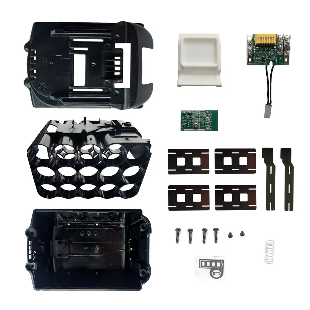 Power Tool Battery Case Wholesale 15 Cells Replacement for Makita Plastic Shell 18V Li-ion BL1830 BL1860 BL1890 9.0Ah