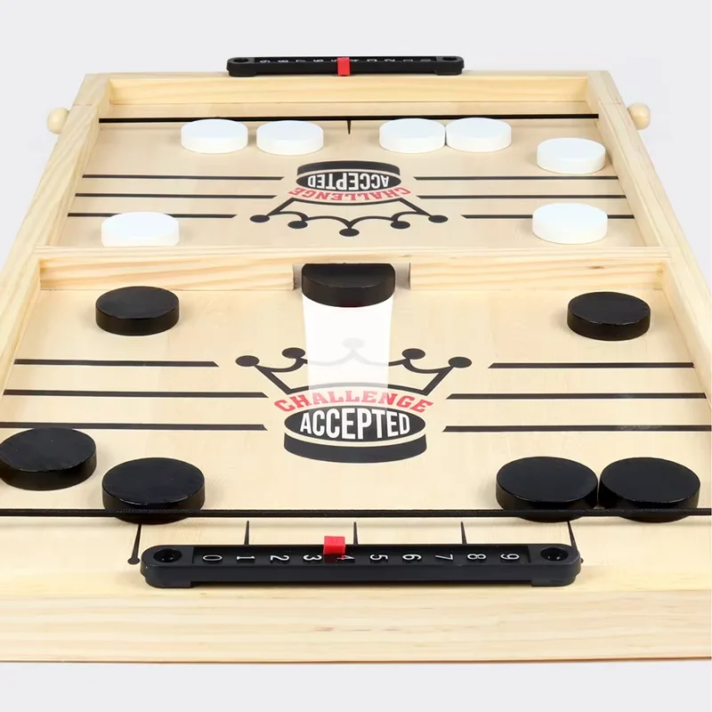 Table Hockey Toy Parent-Child Interactive Family Party Catapult Eject Game Chess Fast Sling Puck Desktop Battle Board Games