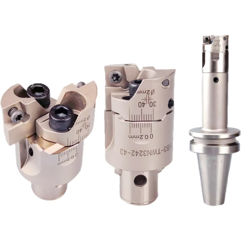Double-edged rough boring tool TWN  boring head CKB1 2 3 4 5 6 TWN3242 4154 5372  6890 89120 Adjustable CNC  small deep hole