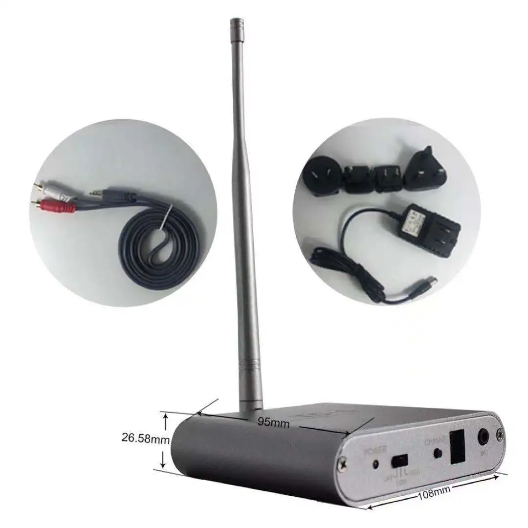 long distance wireless Silent disco System transmitter TC-5  for silent disco headphones
