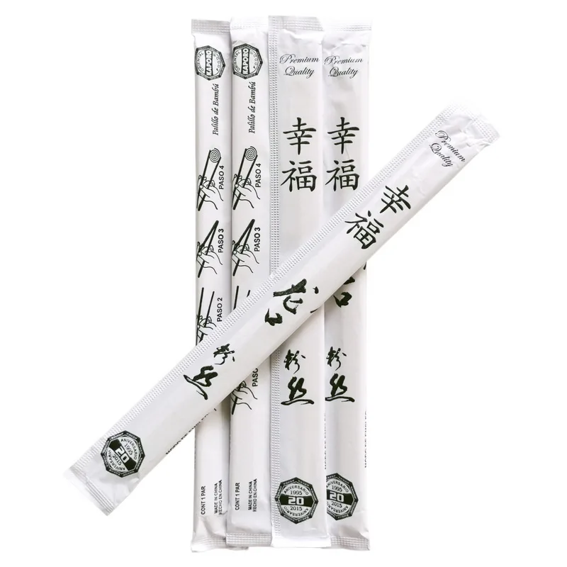 Посуда, гравированные биоразлагаемые палочки из бамбука Хаси