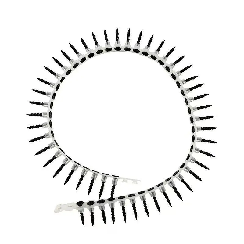 Hot Sale Collated Coarse Fine Thread Zinc Phosphorus Drywall Screw for Roofing