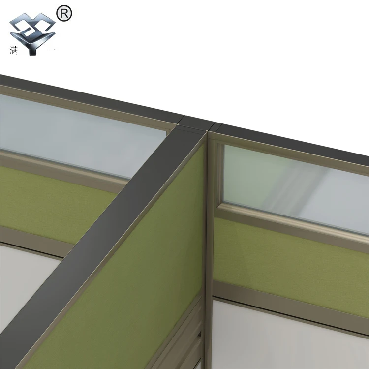 Desk Partition Accessories Aluminum Profile Series Factory Direct Sales Office Furniture Aluminum Profile Accessories H4+H6