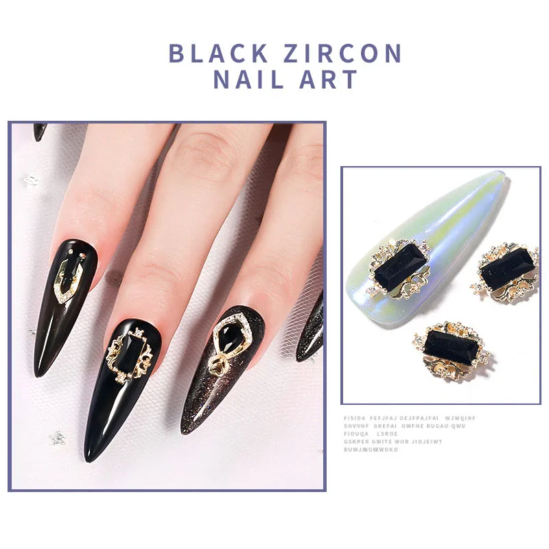 Luxury Rhinestones Nail Stone 3D Nail Art Decorations Jewelry Zircon Nail Charms