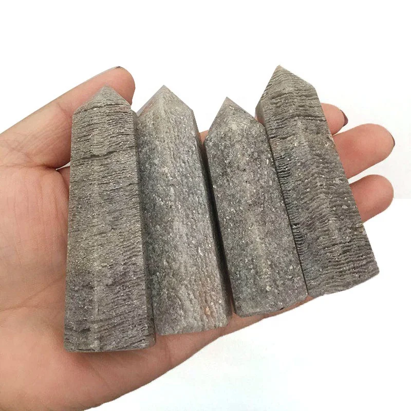 High Quality 100% Natural Thousand Layer Of Rock Crystal Healing Points For Feng Shui Decoration