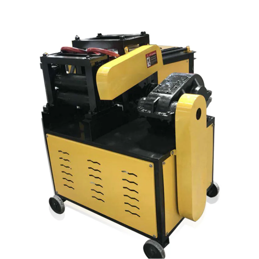 China Waste Round Bar Straightener Supply Scrap Bar Straightening Machine