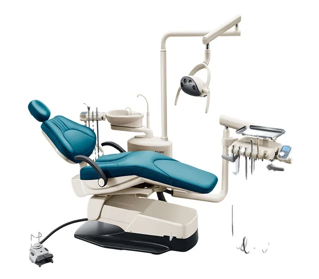 Top quality Fashion model KJ-918 dental chair with CE,ISO