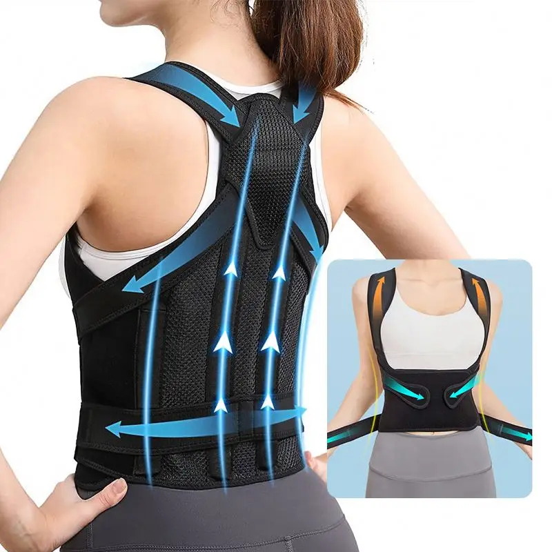 Back Support straightener Strap Support Correction poster Brace Shoulder Posture Corrector Belt Back Support Belt