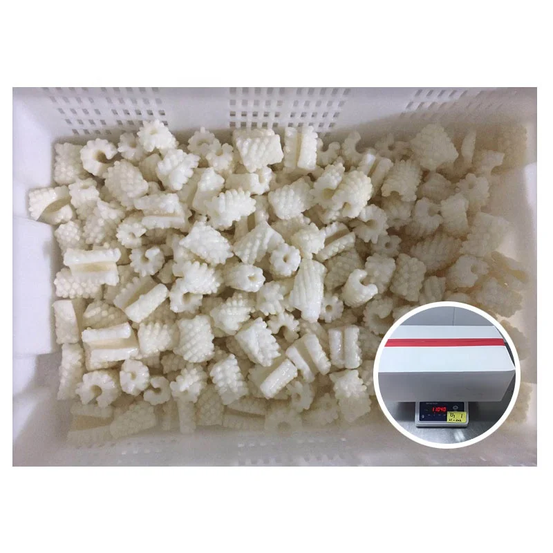 Низкая соль, оптовая продажа, высокое качество, резка ананаса, замороженная гигантская рыбалка, свежий каламари, цветок кальмара