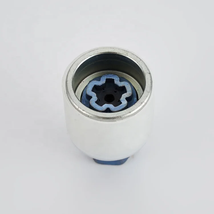 Factory direct sale alloy steel car wheel anti-theft screw sleeve tool anti-theft key for audi a6 wheel key lock