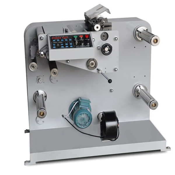 Adhesive Paper Label Roll Slitting and Rewinding Machine