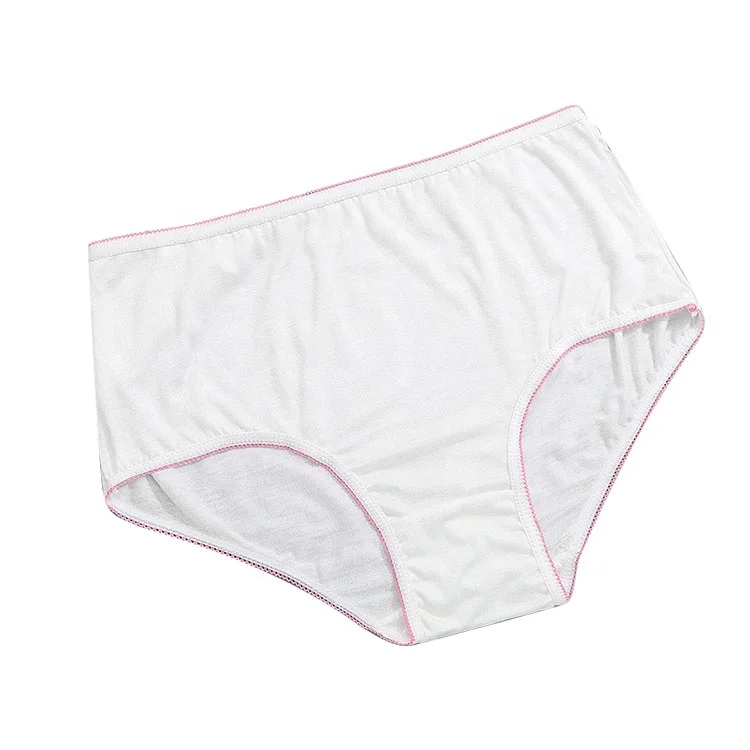 Hospital Disposable Cotton Women Panties For Maternity Period