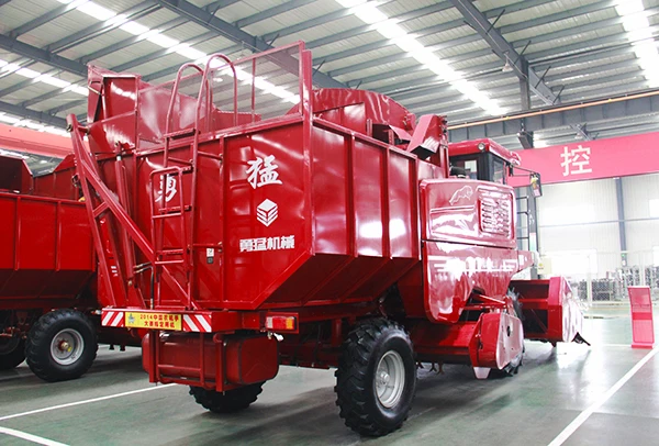 4 Lines Harvesting Machine Agriculture Yongmeng Self-propelled Corn Harvester Mini Combine Harvester For Sale