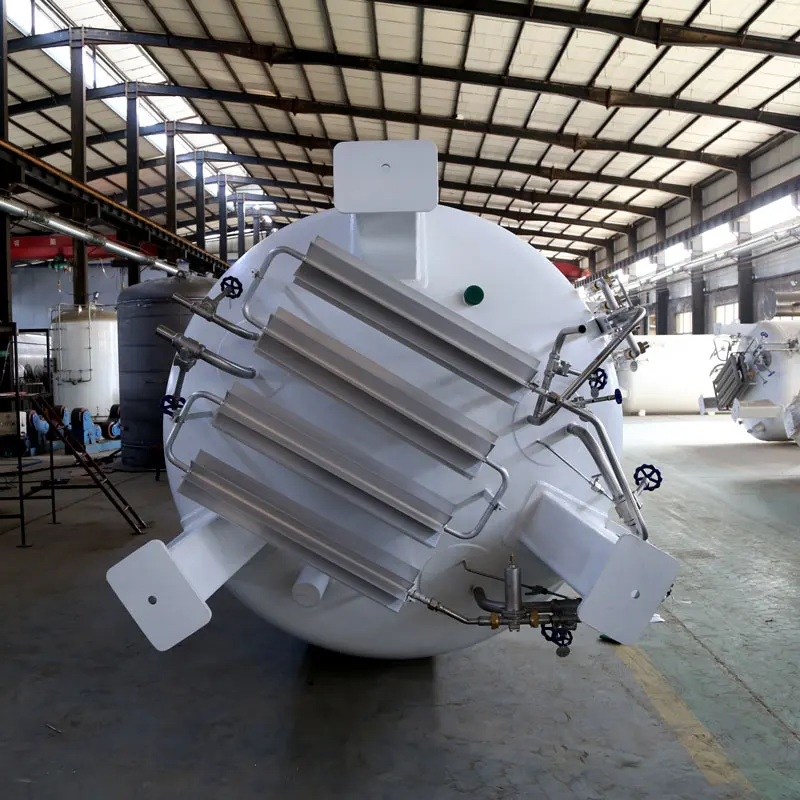 RFCC factory vertical cryogenic tank 20000L storage LO2 LCO2 LN2