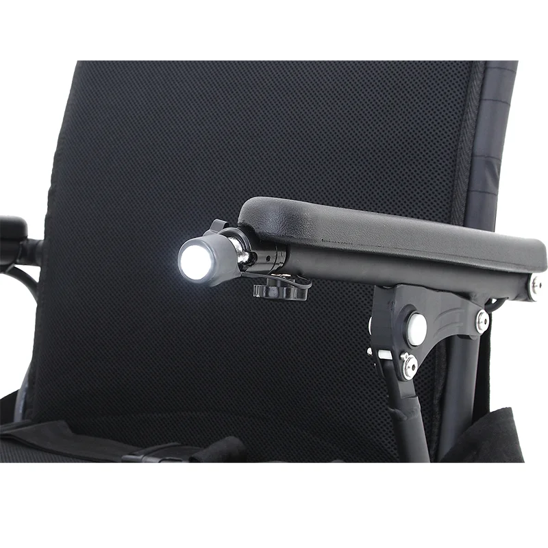 2020 new design electric wheelchair handcycle light weight folding power motor wheel chair for the disabled