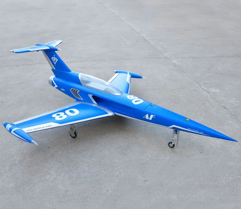 AF Sport Jet 90mm EDF Airplane Wing Span 1200mm KIT ARF PNP EPO Foam RC Airplane With Aluminium CNC Let Servoless metal retracts