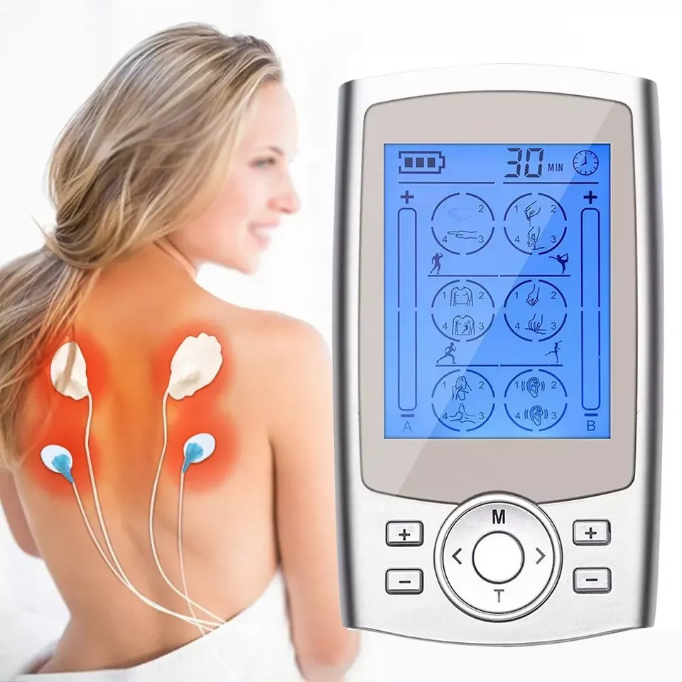 Wholesale electric body massager low frequency analgesia health pioneer pulse digital ten unit therapeutic machine EMS muscle st