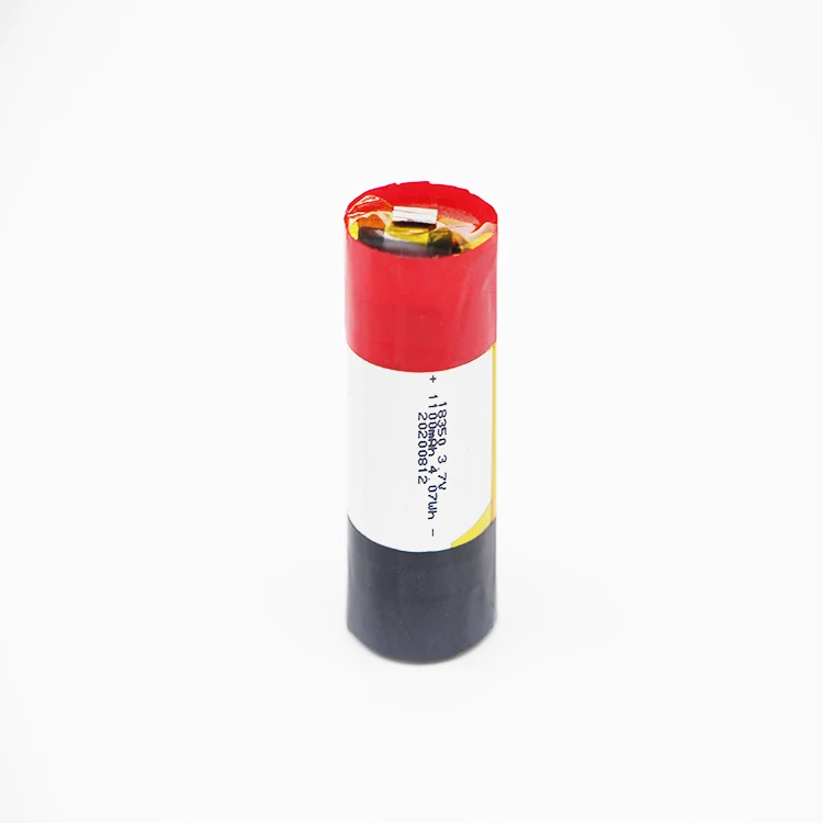 JHY Hottest Rechargeable Cylindrical 18350 3.7V 1100mAh Lipo Battery Deep Cycle for E-vape Electronics Application