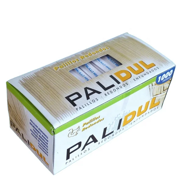 Individual Paper Wrapped White Birch Wooden Toothpicks