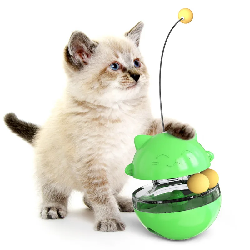 Pet Supplies Cat Fun Feeding Toys Cat Treat Dispenser Cat Slow Feeder
