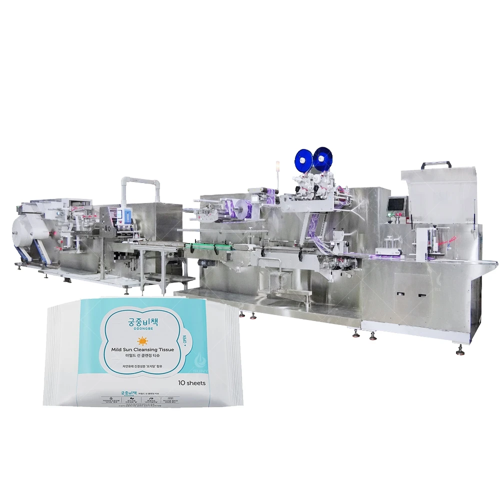 Full Automated Baby Wet Wipes Machine Mini Wipes Multi-purpose Pocket Wet Tissue Machine