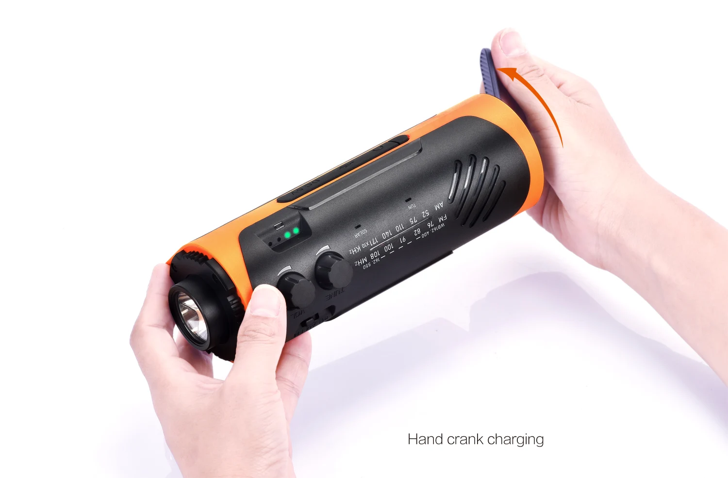 Newest Model Solar Flashing Light Multi-functional and Portable Waterproof Emergency Solar FM Radio