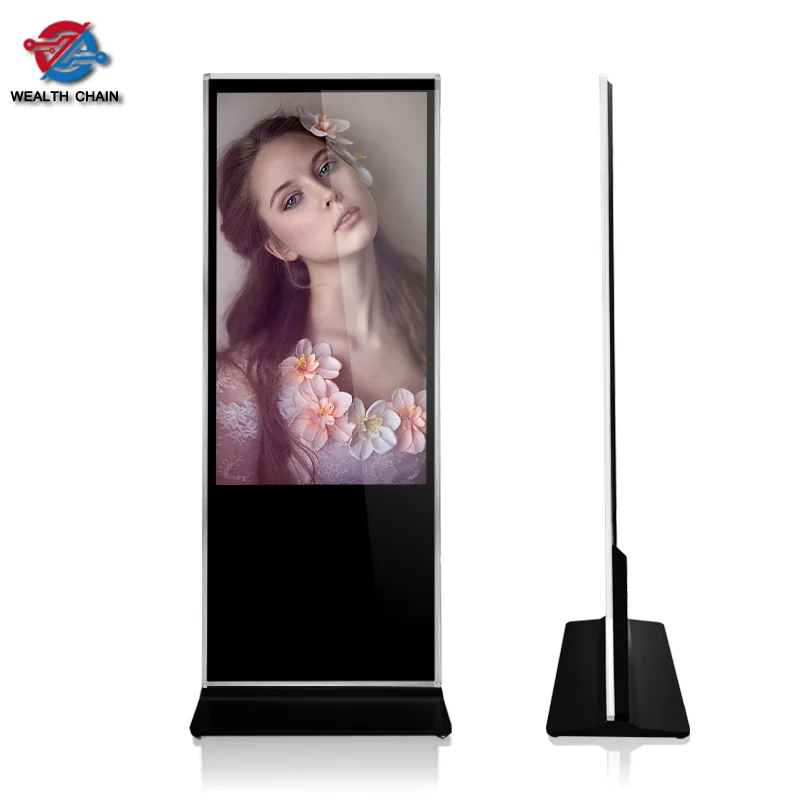 Цифровой вывески дисплей Ad напольный 3g Wifi Lcd видео техническая поддержка Крытый TFT онлайн 1