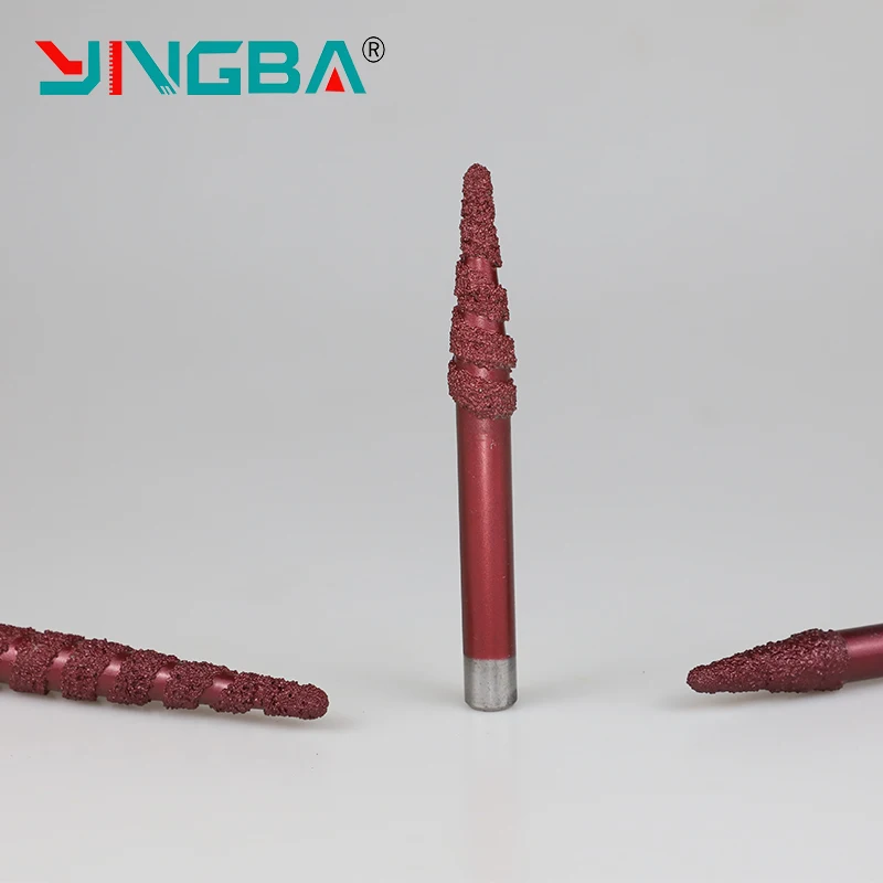 Factory Prices The Latest Version CNC Carbide Stone Engraving Bits Granite Taper Knife