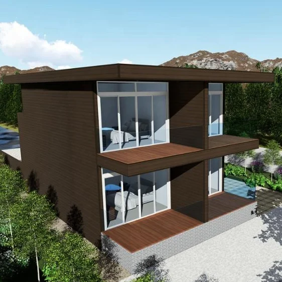 Prefabricated Housing Two Layer Houses prefabricated Steel Villa Sales China Quick Assembly Prefabricated House Fast House