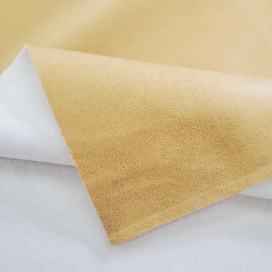 
Stocklot Fabric Bronzed Upholstery Fabric for Sofa/Polyester Fabric Zeous 12# 