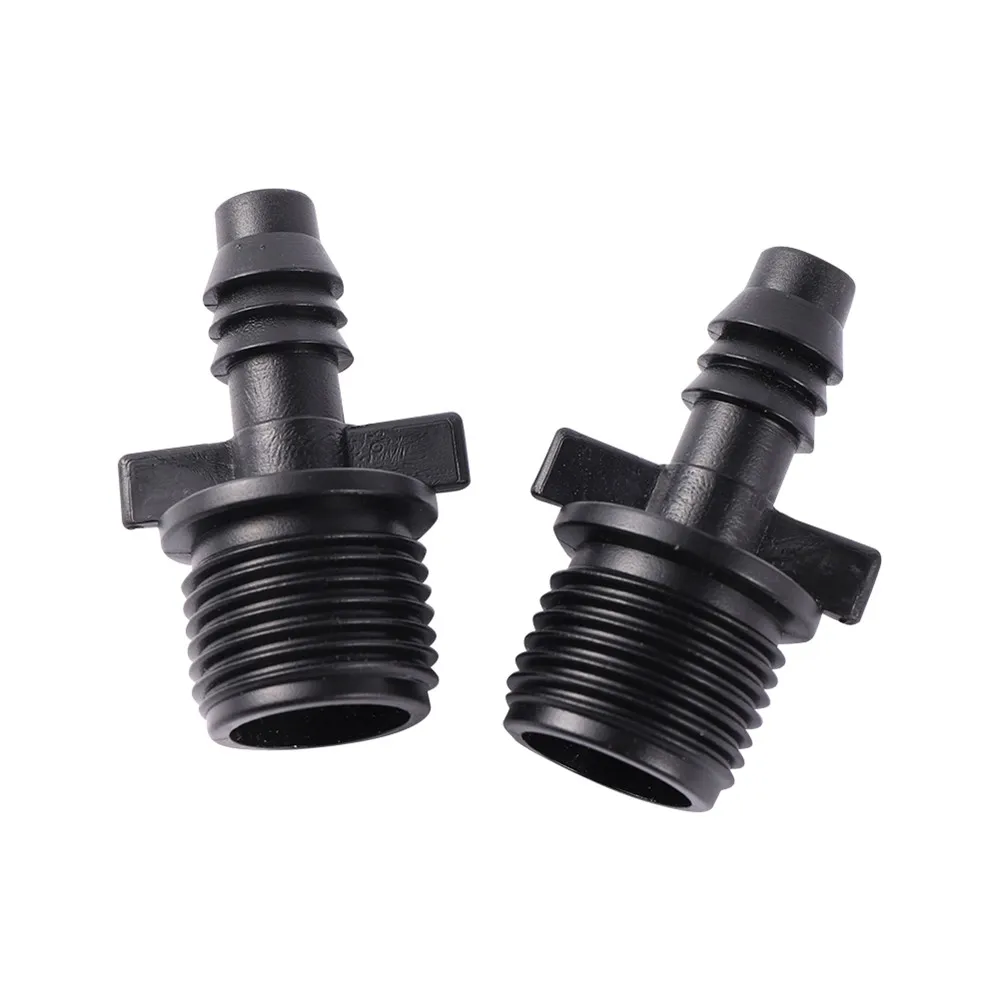 1/2 inch Male Thread to 8 mm Barb Quick Connectors Hose Pipe Fittings Micro Irrigation Accessories
