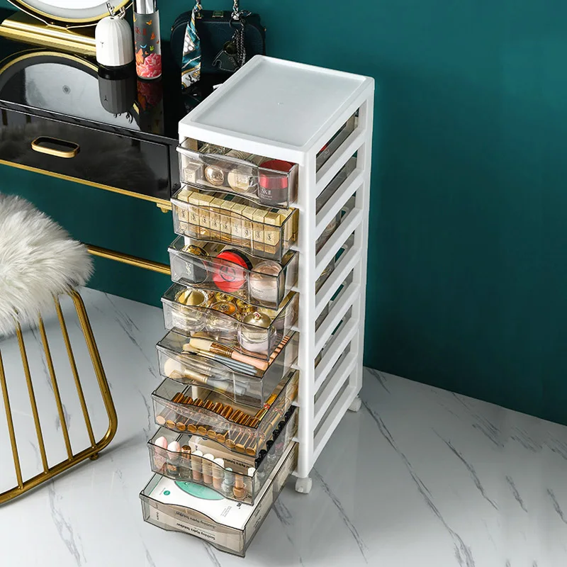 Custom High Quality PP+ABS Portable Home Luxury Cosmetic Packaging Storage Box