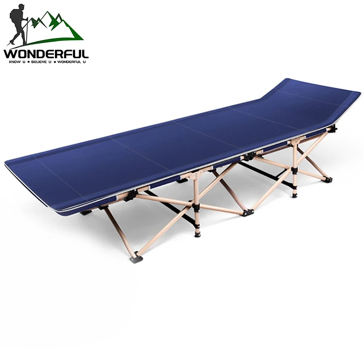 Single Person Portable Oxford Lightweight Indoor Outdoor Camping Sleeping Folding Bed