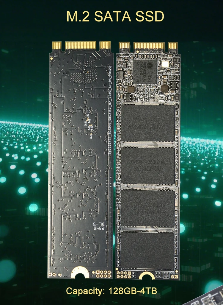 SSD SATA oem M.2 NGFF твердотельный накопитель высокоскоростной компьютер считывания и записи Ssd жесткий диск M2 2280 128GB 256GB 512GB 1TB